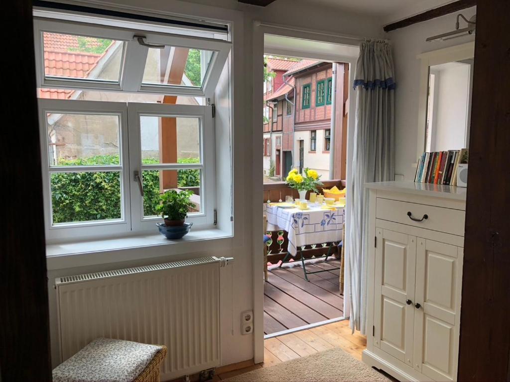 Ferienwohnung Mittelalterdomizil 1 Quedlinburg Exterior foto